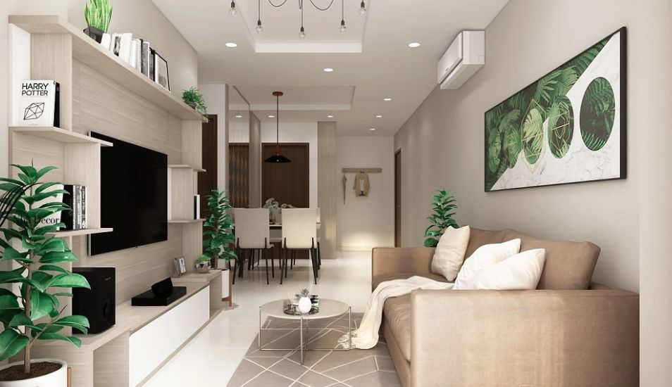Cần bán căn hộ 2 phòng ngủ toà GS6 The Miami Vinhomes Smart City, hướng Tây Nam, DT 64m2, view đẹp